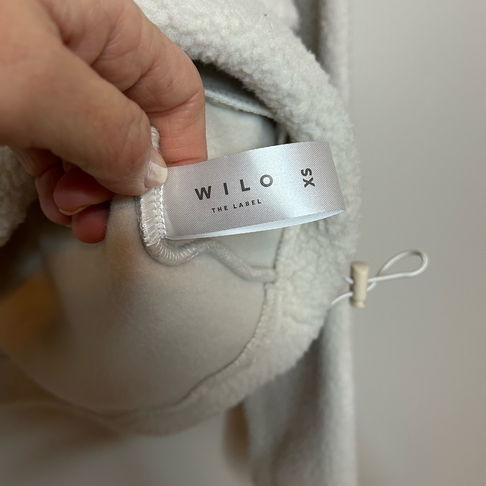 Wilo the Label Cozy Fleece Pullover Size XS - Picture 9 of 10